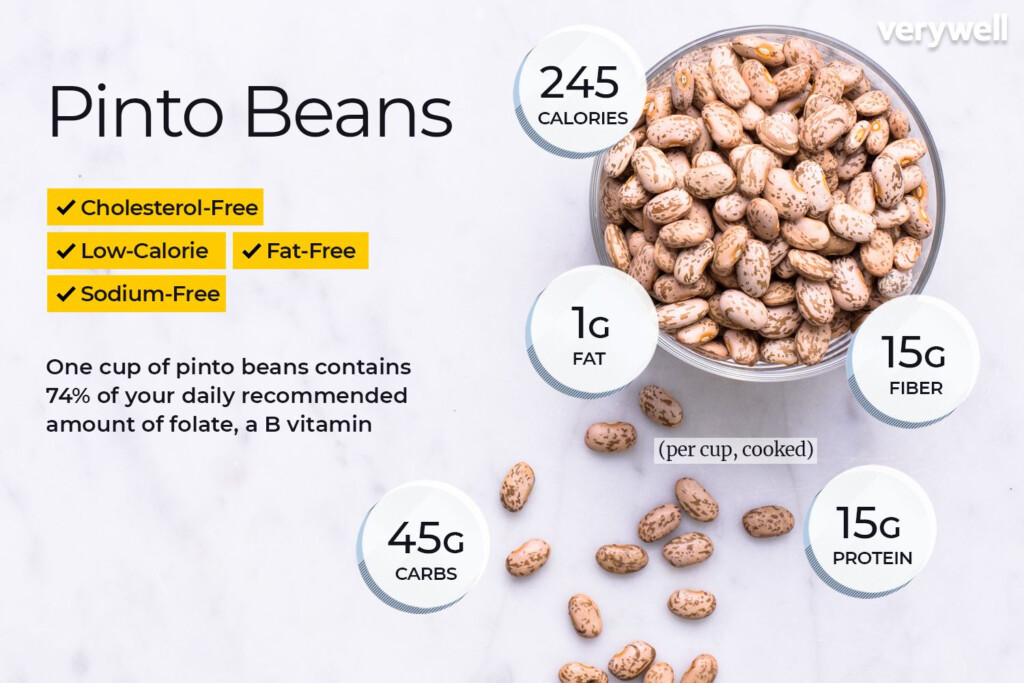 1 2 Cup Cooked Pinto Beans Nutrition Facts Bios Pics