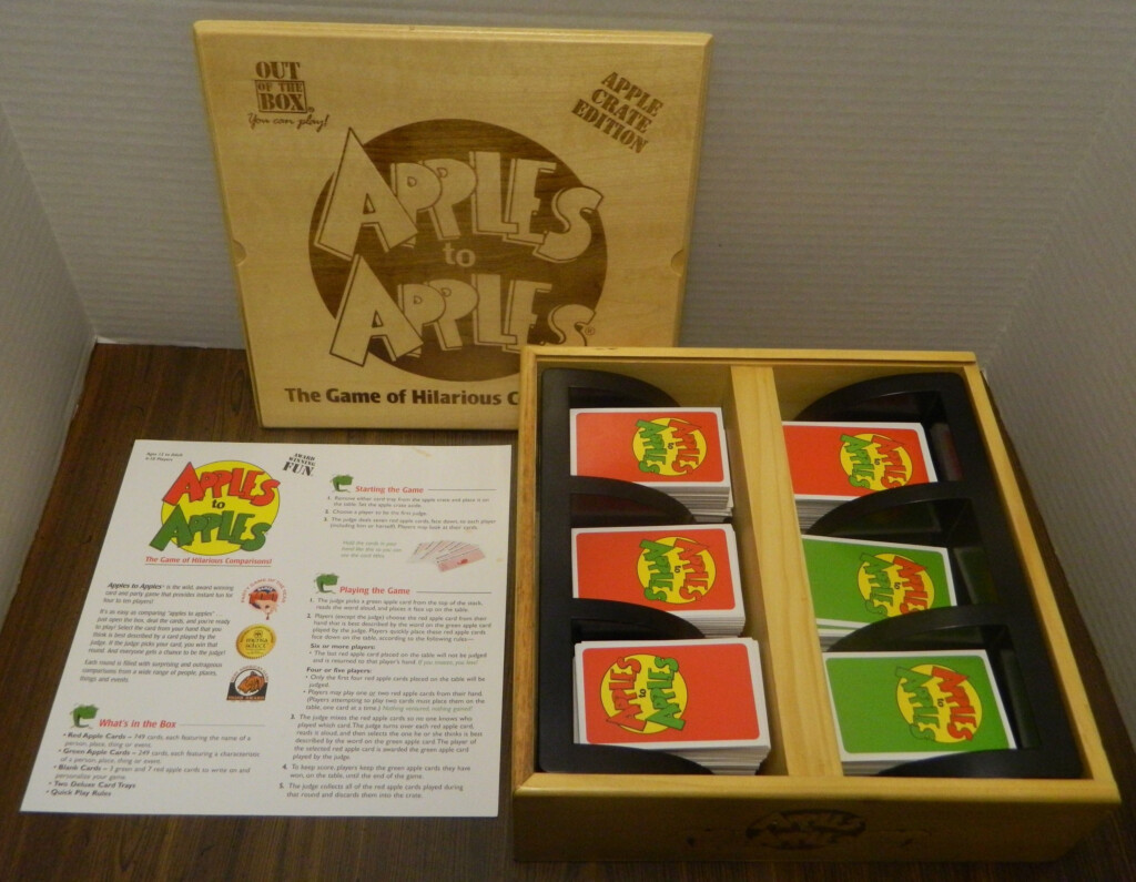 Apples To Apples Party Game Review Geeky Hobbies