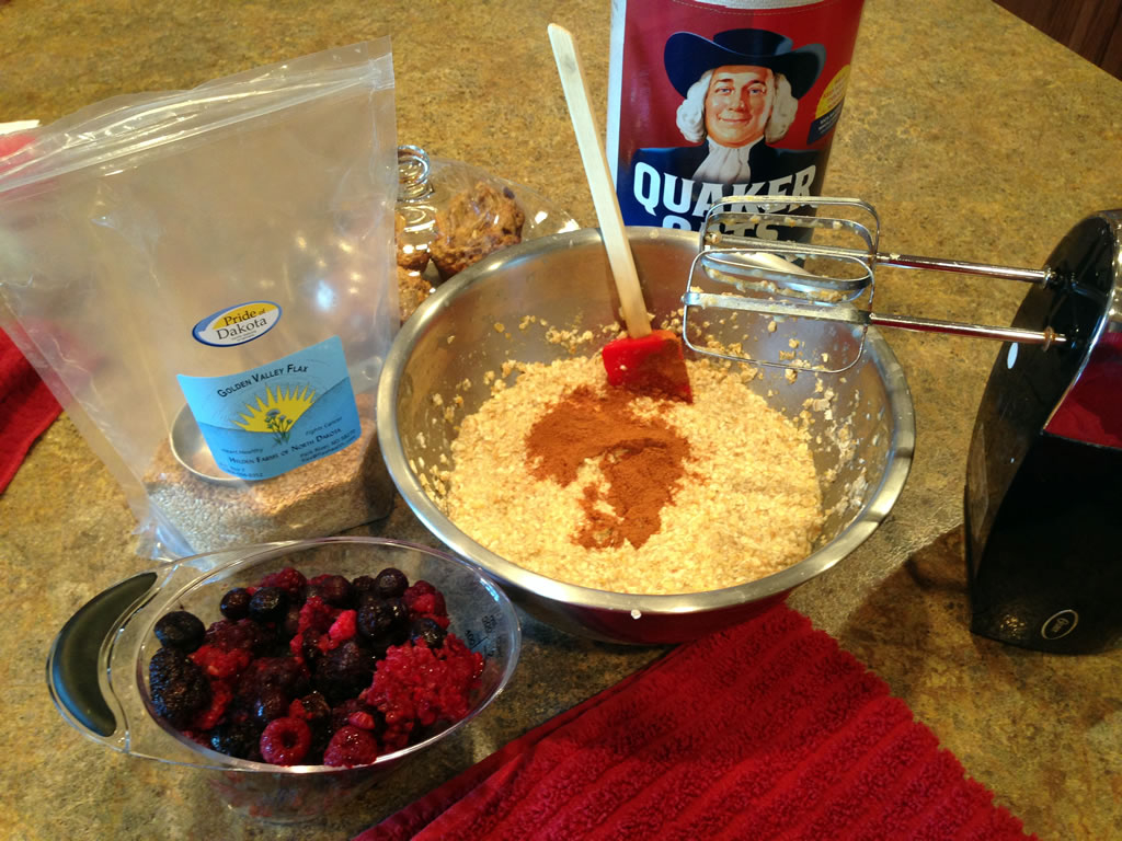 Baked Flax Oatmeal Recipe Golden Valley Flax