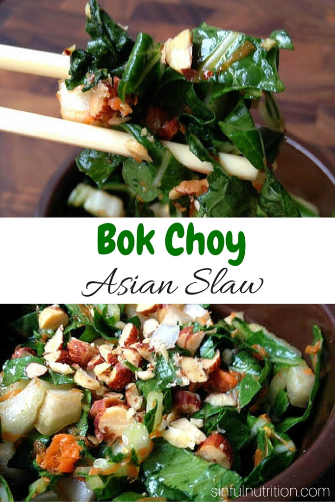 Bok Choy Slaw Sinful Nutrition