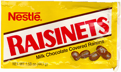 BradKent Wrappers Wrappers Raisinets 
