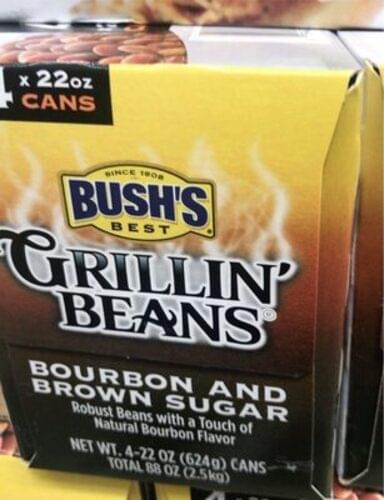 Bushs Best Bourbon And Brown Sugar Grillin 39 Beans 4 Ea Nutrition 