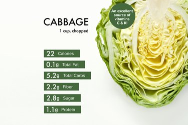 Cabbage Nutrition Benefits Calories And Recipes Livestrong