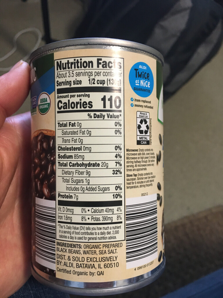 Canned Black Beans Nutrition Get The Facts You Best Need NUTRITIONZX