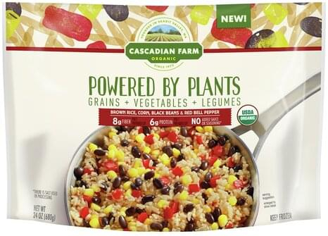 CASCADIAN FARM Organic Grains Vegetables Legumes 24 Oz Nutrition 