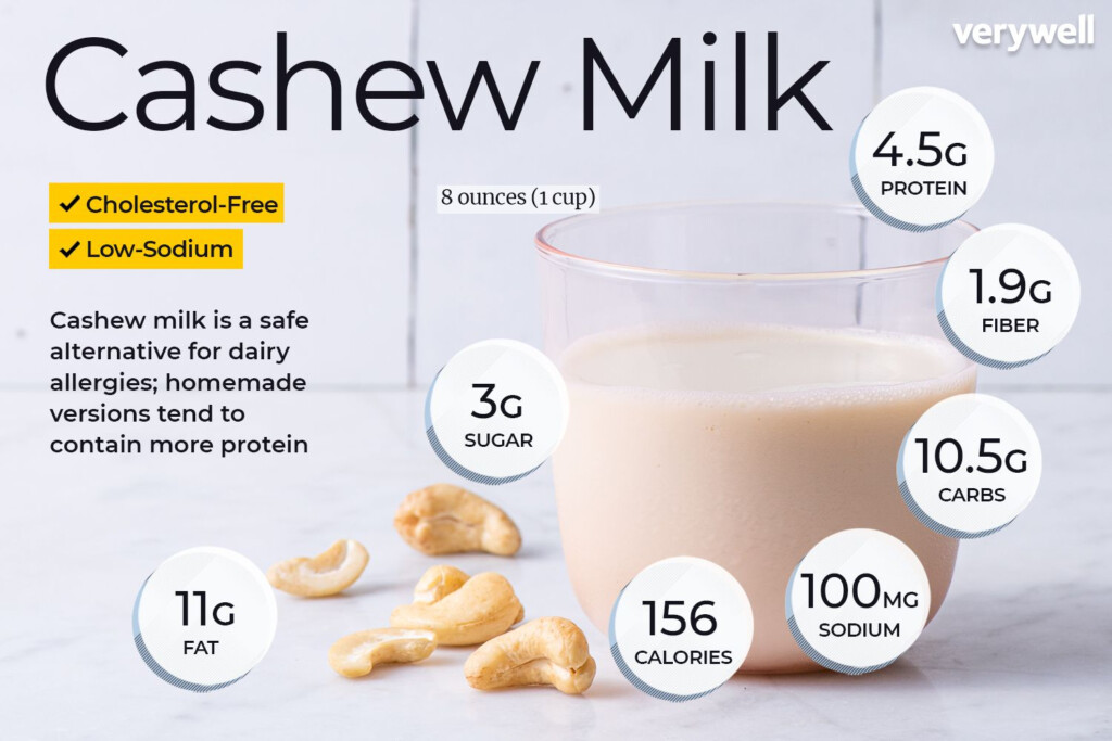 Cashew Milk Nutrition Facts And Health Benefits 55 OFF