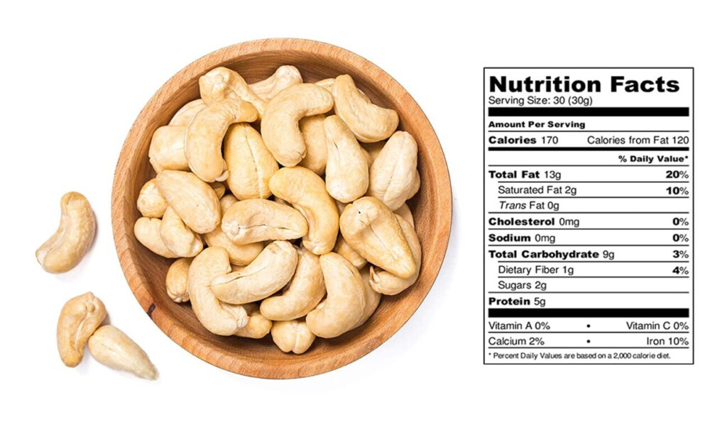 Cashew Nutrition Facts Kaju Nutrition Facts 100g Kaju Badam