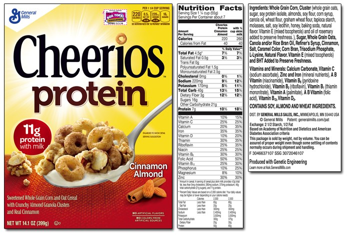 Cheerios Protein Nutrition Information Besto Blog