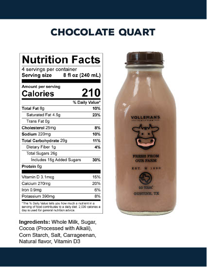Chocolate Milk Volleman 39 s Family Farm