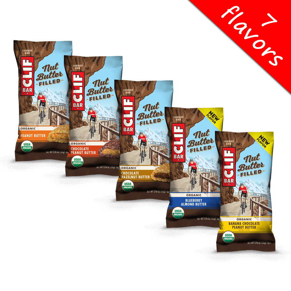 Clif Bar Nut Butter Filled Bars 12 box Elite Nutritional Products
