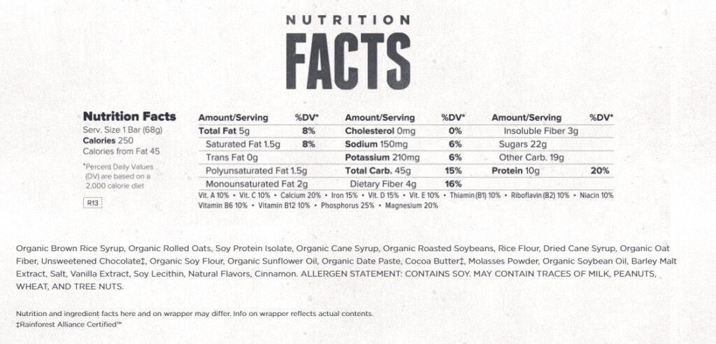 Clif Bar Original 12 box Elite Nutritional Products