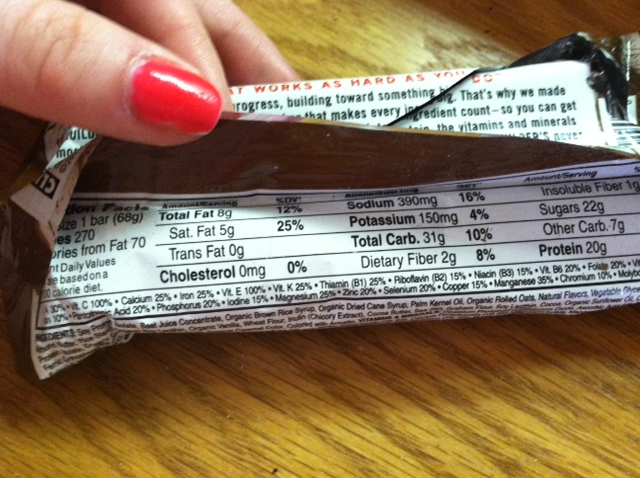 Clif Builder S Protein Bar Nutritional Information Besto Blog