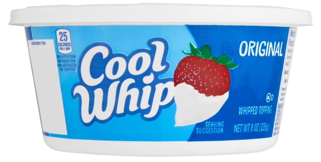 Cool Whip Ingredients What 39 s Really In Cool Whip NUTRITION LINE