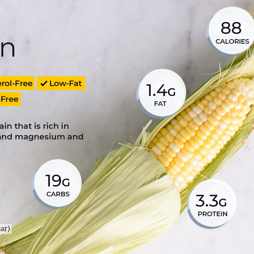 Corn On The Cob Nutrition Information Cartuces