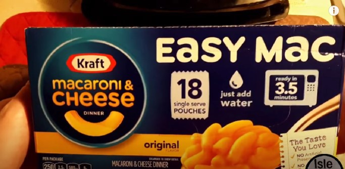 Easy Mac Nutrition Facts Calorie TheFoodMenus