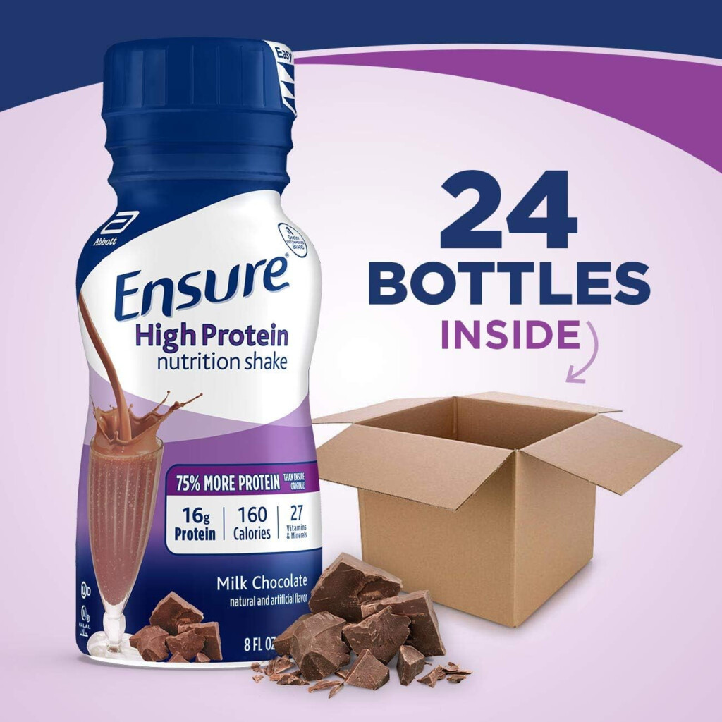 Ensure High Protein Nutritional Shake With 16g Of High Quality Protein 