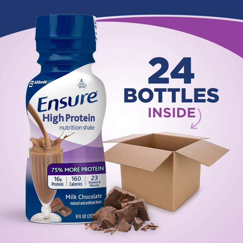 Ensure High Protein Nutritional Shake With 16g Of High Quality Protein 