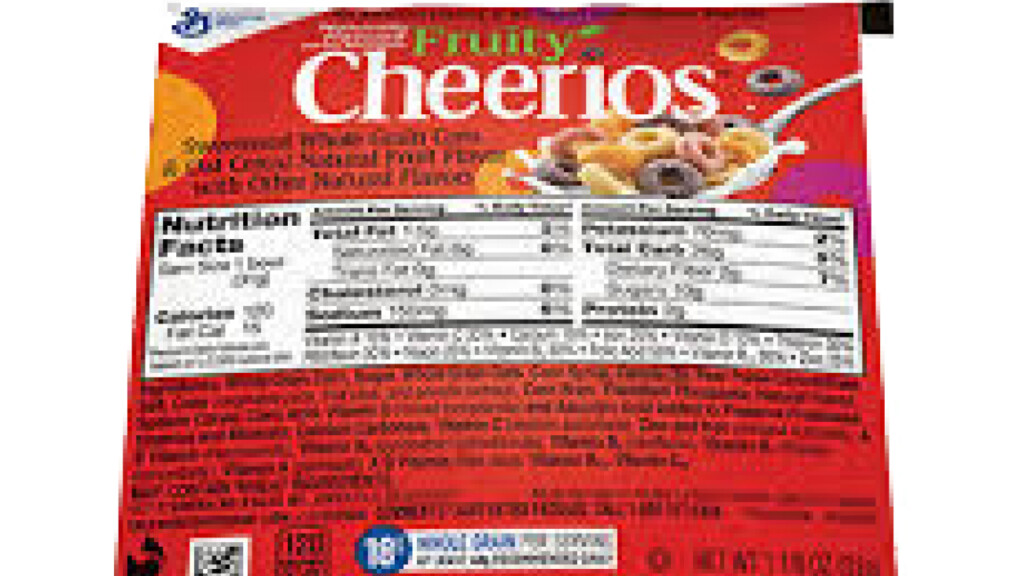 Fruity Cheerios Nutrition Information Besto Blog