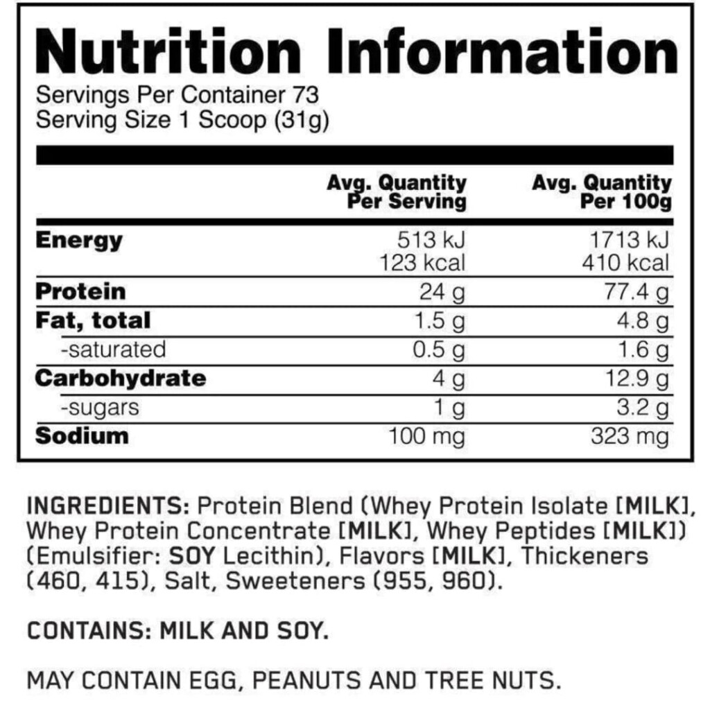 Gold Standard 100 Whey Optimum Nutrition Musclemaker au
