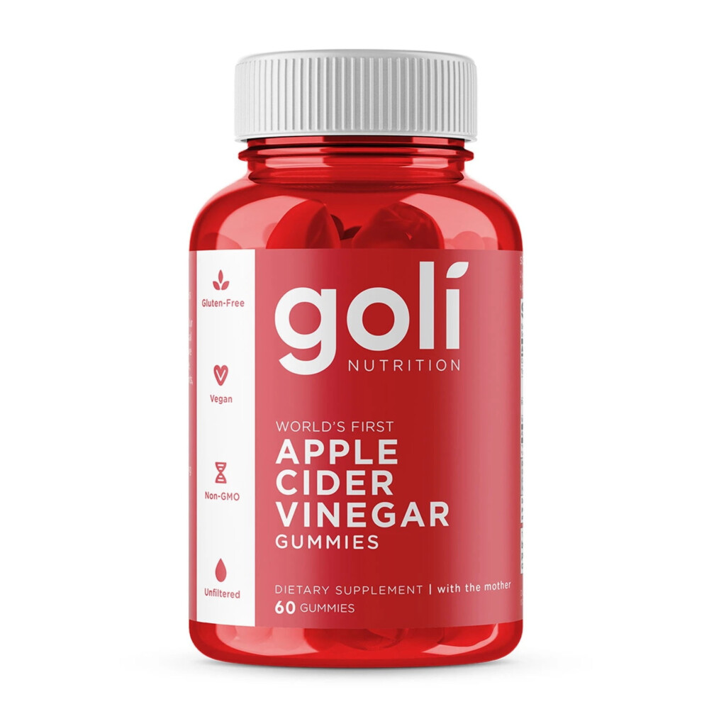 Goli Nutrition Apple Cider Vinegar Gummies 60 Ct Walmart 