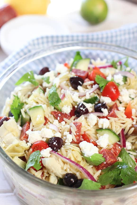 Greek Orzo Salad Nutritional Information Besto Blog