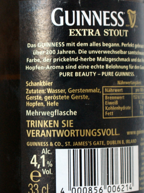 Guinness Gluten Test Low Gluten In Beer