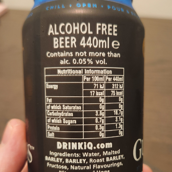 Guinness Zero Review Could This Be The Best Non Alcohol Beer 