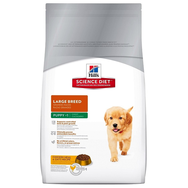 Hill 39 s Science Diet Large Breed Puppy 4kg Chicken Meal Oats 
