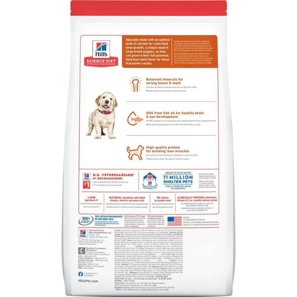 Hills Science Diet Large Breed Puppy Pettie Tings