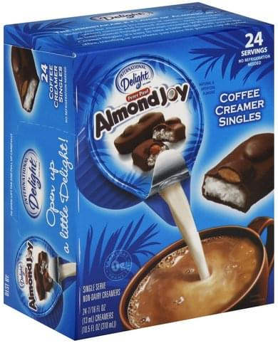 International Delight Singles Almond Joy Coffee Creamer 24 Ea 