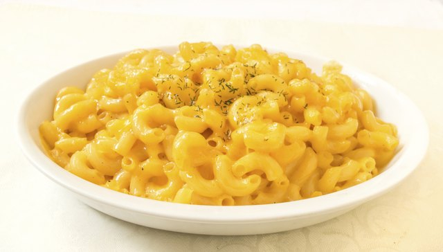 Kraft Easy Mac Nutrition Information Livestrong