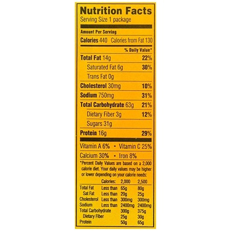 Kraft Lunchables Nutrition Facts Nutrition Ftempo