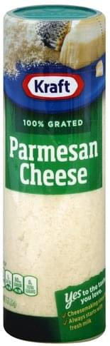 Kraft Parmesan Cheese 3 Oz Nutrition Information Innit