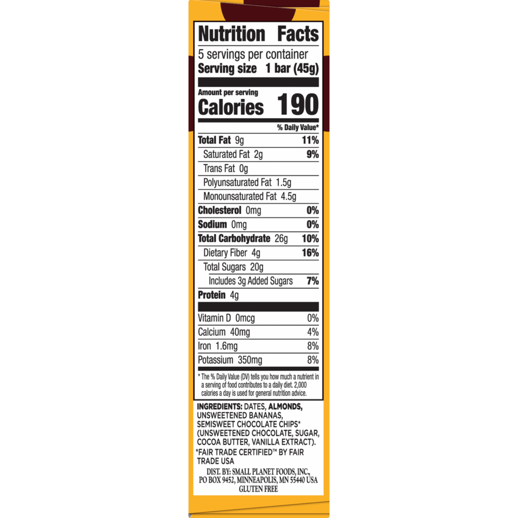 Larabar Nutrition Facts Besto Blog