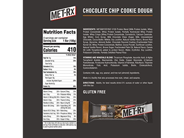 MET Rx Big 100 Colossal Protein Bars