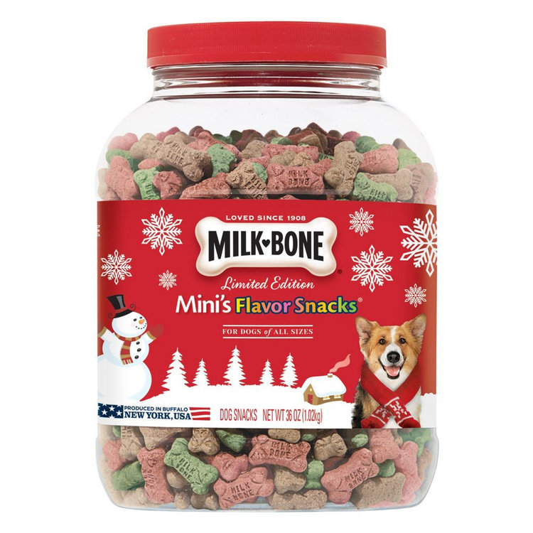 Milk Bone Milk Bone Limited Edition Mini 39 s Flavor Snacks Dog Treat 