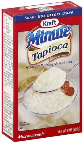 Minute Tapioca 8 Oz Nutrition Information Innit