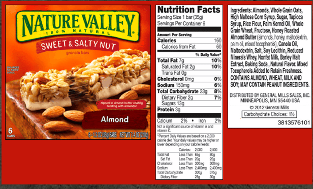 Nature Valley Peanut Er Granola Bar Nutrition Facts Bios Pics