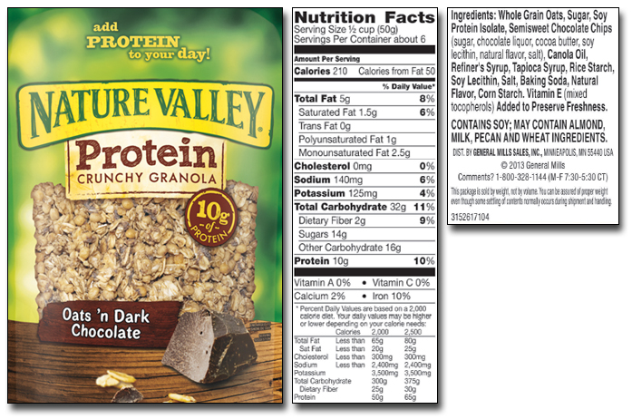 Nature Valley Protein Crunchy Granola Nutrition Facts Besto Blog