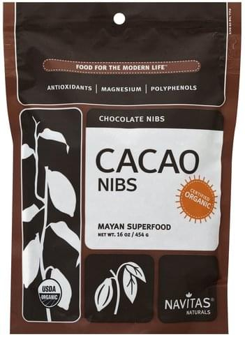 Navitas Cacao Nibs 16 Oz Nutrition Information Innit