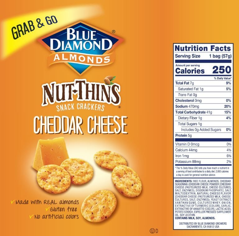 Nut Thins Cheddar Cheese Nutrition Nutrition Pics