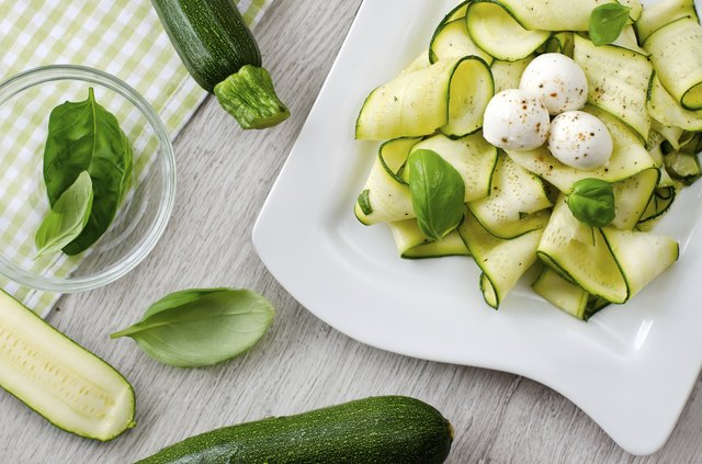 Nutritional Facts For Raw Zucchini Vs Cooked Zucchini Livestrong