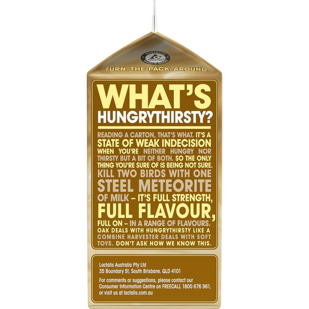 Oak Chocolate Milk Nutrition Information Nutrition Ftempo