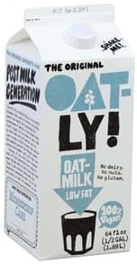 Oatly The Original Low Fat Vegan Oatmilk 64 Oz Nutrition 