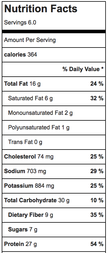 One Pot Cheesy Taco Zucchini Noodle Skillet Nutritional Information 