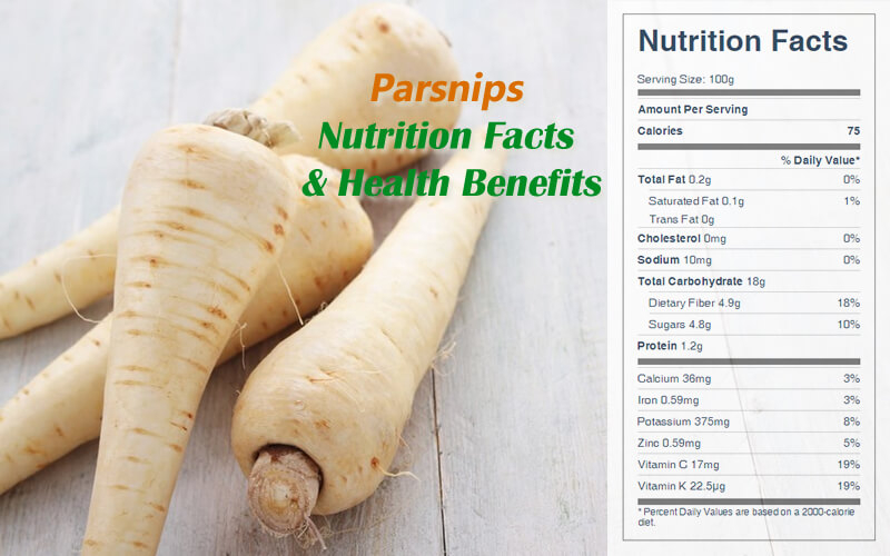 Parsnips Nutrition Facts Health Benefits CookingEggs