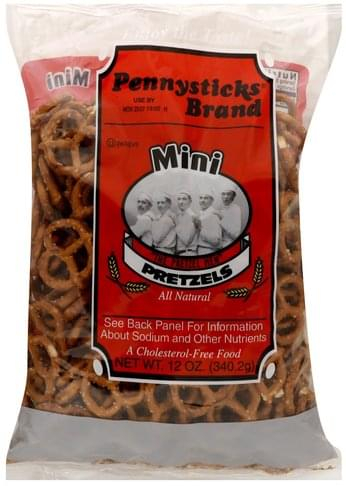 Pennysticks Mini Pretzels 12 Oz Nutrition Information Innit