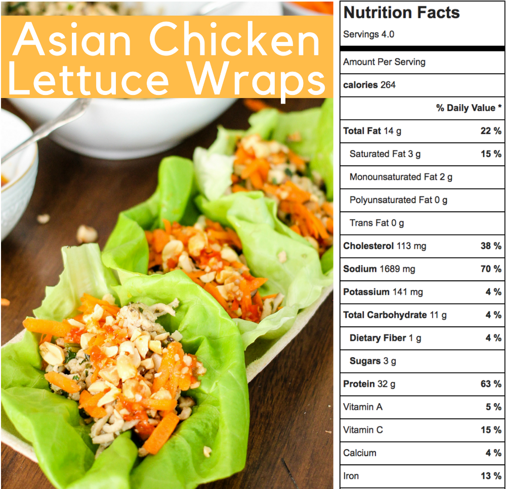 Pf Changs Nutritional Information Lettuce Wraps Blog Dandk