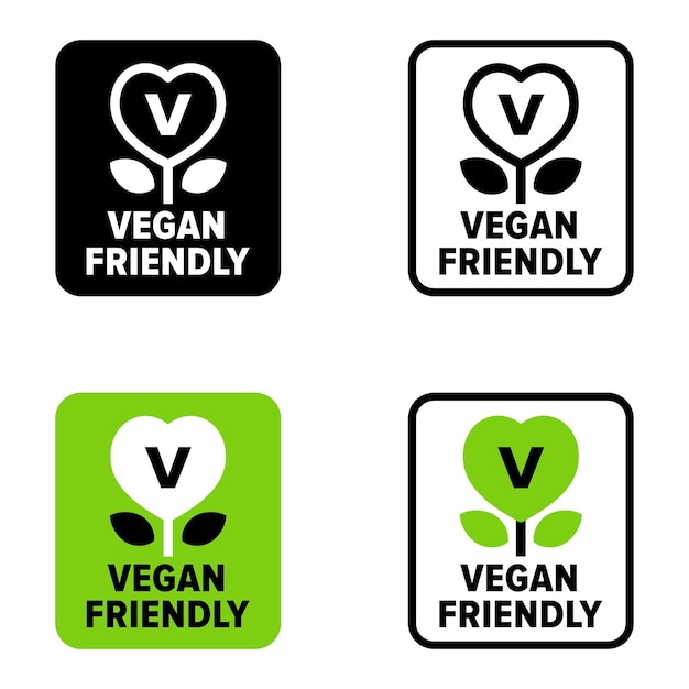 Premium Vector Vegan Friendly Products And Healthy Nutrition 