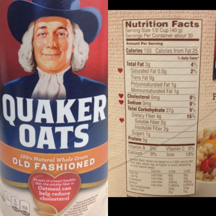 Quaker Oats 100 Natural Whole Grain Old Fashioned Fantastic Quick l 